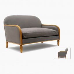 French Art Deco Sofa