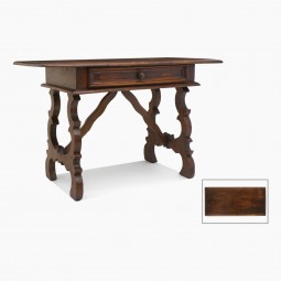 Italian Oak Console Table