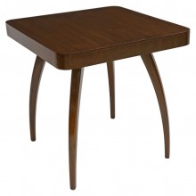 Square Oak Halabala Side Table