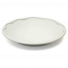 Porcelain Wavy Rim Platter