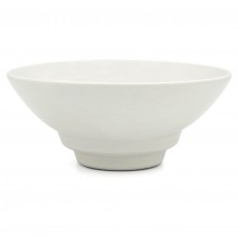 White Porcelain Stepped Bowl