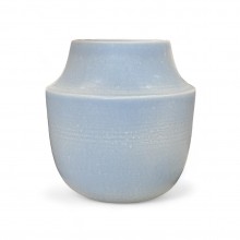 Shaped Light Blue Vase