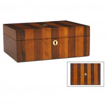 Multi-Wood Striped Box