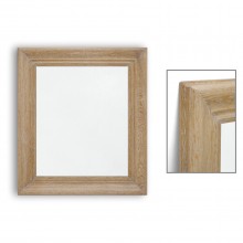 Molded Cerused Oak Mirror