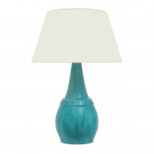 Turquoise Ceramic Lamp