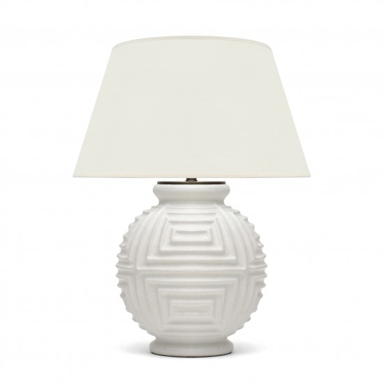 White Ceramic Table Lamp